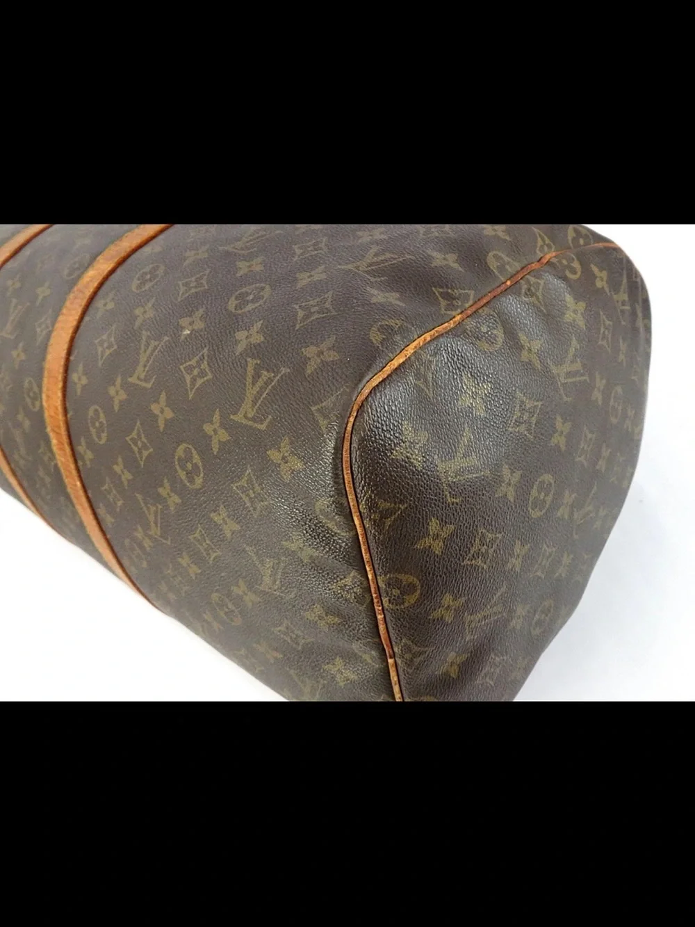 Louis Vuitton Monogram Canvas Duffel Bag in Brown and Tan